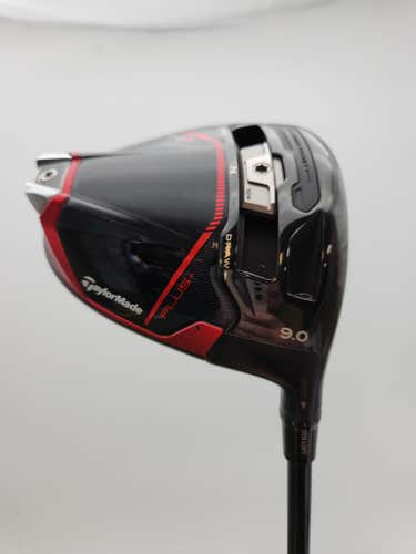 TAYLORMADE STEALTH 2 PLUS DRIVER 9* XSTIFF PROJECTX HZRDUS GEN4 BLACK +HC GOOD