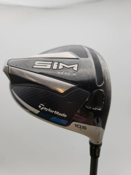 2020 TAYLORMADE SIM MAX DRIVER 10.5* STIFF PROJECTX HZRDUS SMOKE GREEN FAIR