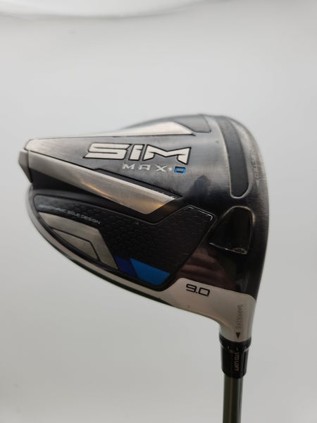 2020 TAYLORMADE SIM MAX D DRIVER 9* REG UST HELIUM 5 +HC GOOD