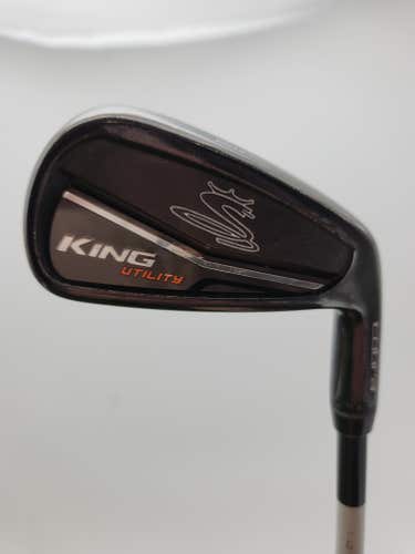 2018 COBRA KING BLACK UT UTILITY IRON 22.5* STIFF TT AMT TOUR WHITE S300 GOOD