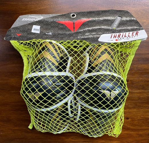 Medium Brine Thriller Mikey Powell Lacrosse Arm Pads (Used)