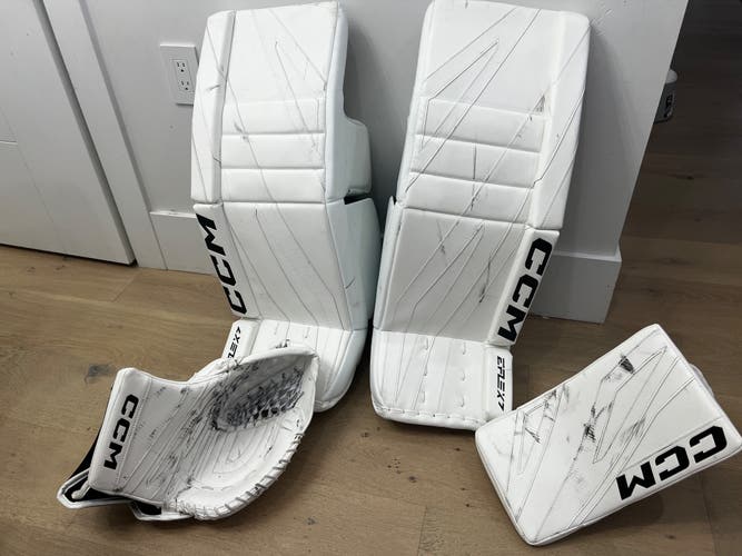 32+1.5 2025 CCM Eflex 7 Regular Goalie Full Set Pro Stock (Used)