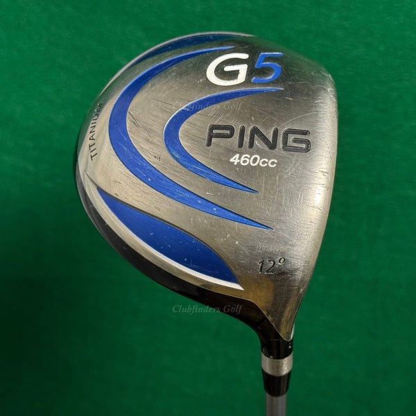 Ping G5 460cc Titanium 12 Driver Ping TFC 100D Graphite Seniors