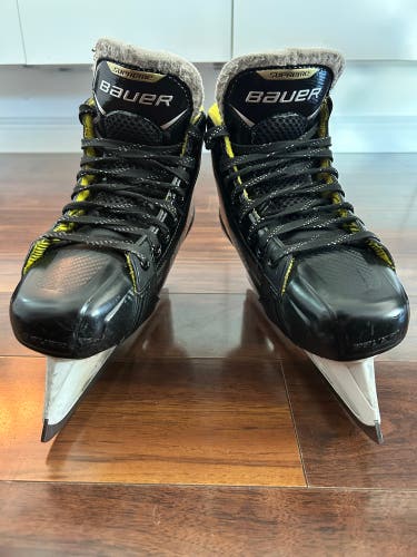 Bauer Supreme 3S Hockey Goalie Skates Extra Wide Width Size 5.5 (Used)