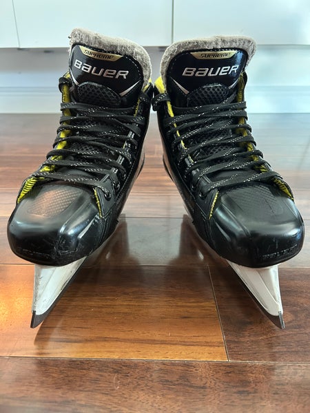 Bauer Supreme 3S Hockey Goalie Skates Extra Wide Width Size 5.5 (Used)