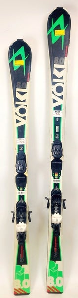 Used $700 Volkl RTM 8.0 Skis & Salomon L 10 Bindings Sizes 151 165cm