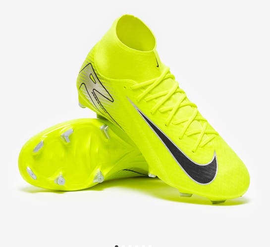 Nike zm superfly 10 acad fg mg volt black