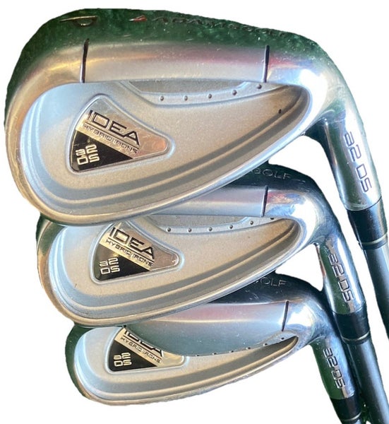 Adams A2 OS Iron Set 8-PW RH 65g High Launch Regular Graphite 8i 36.5" New Grips