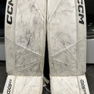 28" + 1" CCM Axis 2.5 Goalie Leg Pads (Used)