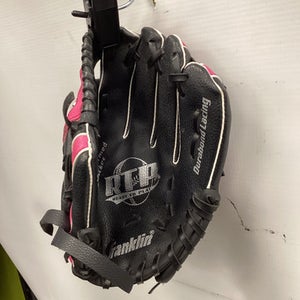 Used Franklin RTP BB/SB Glove RH Throw Black 9 1/2" 11851-S000038276