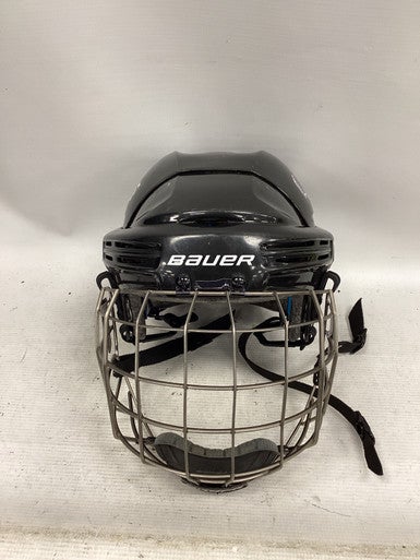 Used Bauer BHH7500M Helmet Cage Combo Black MD 11851-S000038288