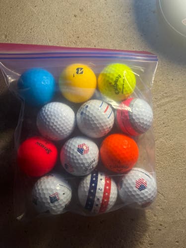 Assorted Balls 12 Pack (1 Dozen) (Used)