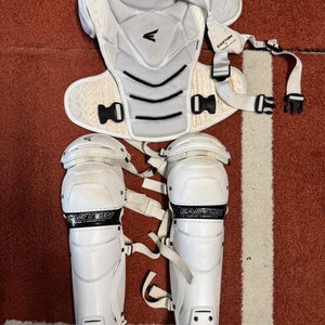 Easton Jen Schro The Very Best Catcher's Leg Guards and Chest Protector (Used)