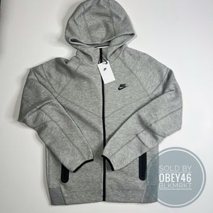 Nike Sportswear Tech Fleece Full-Zip Hoodie Grey