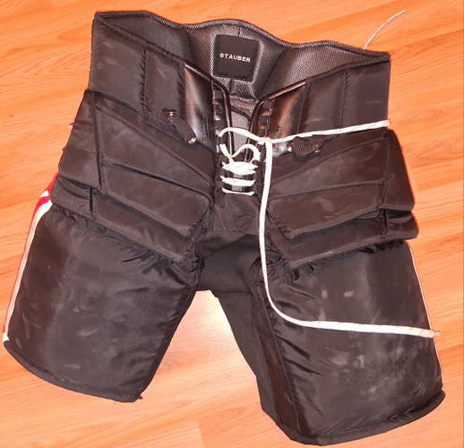 Senior Large Vaughn Velocity V10 Hockey Goalie Pants Pro Stock (Used)
