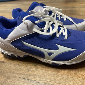 Blue Women's Size M 9.0 (W 10.0) Mizuno Low Top Metal (New)
