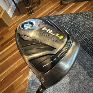 Tour Edge Hot Launch HL4 Driver 9.5 Deg  60g Graphite Stiff Right Handed W Cover
