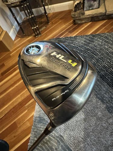 Tour Edge Hot Launch HL4 Driver 9.5 Deg  60g Graphite Stiff Right Handed W Cover