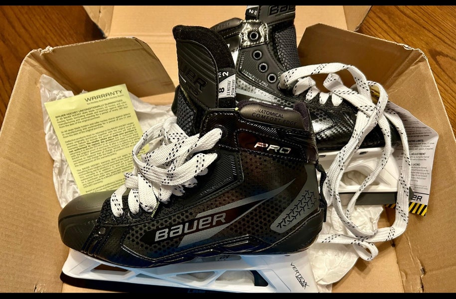 2025 Bauer Pro Hockey Goalie Skates Regular Width 8 (New)