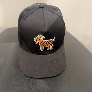 Tiger Woods GOAT Black Waggle Adult Unisex One Size Fits All Hat (New)