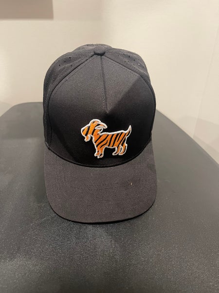 Tiger Woods GOAT Black Waggle Adult Unisex One Size Fits All Hat (New)