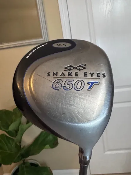 Snake Eyes 650T 9.5 #1 Driver 430 cc Reactive Cup Face RH Men's sabor 65g R Flex