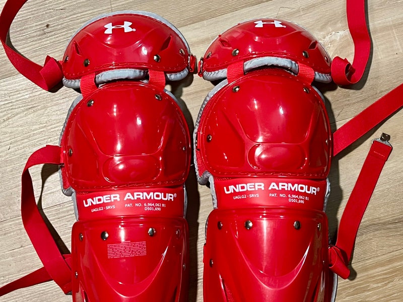 Intermediate Under Armour Catcher's Leg Guards (New) | SidelineSwap ...