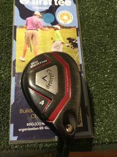 Callaway 2015 Big Bertha 22* 4 Hybrid Regular Recoil 460 F3 Graphite Shaft 39.5
