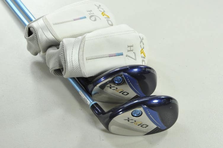 XXIO Thirteen 13 Womens 6-28 and 7-31* Hybrid Set Right DST 34g Graphite #201984