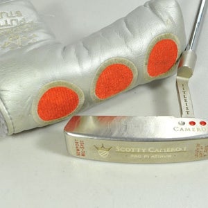 Titleist 1999 Scotty Cameron Pro Platinum Newport Mil-Spec 33" Putter RH #201921