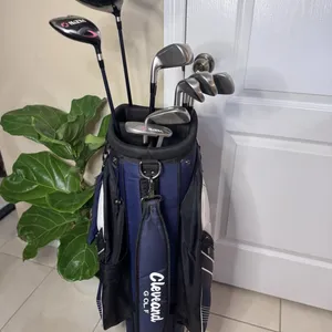 Women's Cleveland Bloom 2023 Pink/Blue 9-Piece Club Golf Set Right Hand RH