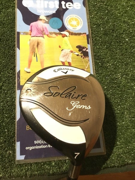 Callaway Ladies Solaire Gems 7 Fairway Wood 55g Graphite Shaft (41.25)