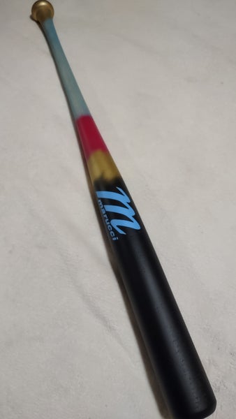 NEW Marucci 30"/26oz M71 Youth Maple Wood Baseball Bat Blem Matte Black/Natural Aqua/Gold/Pink