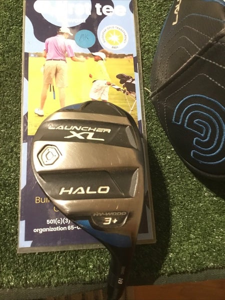 Cleveland Launcher XL Halo HY-Wood 18* 3+ Hybrid Regular Cypher Forty Graphite