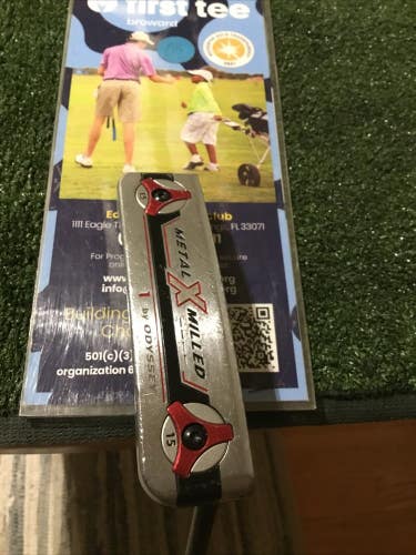 Odyssey Metal X Milled 1 Putter 34 Inches (RH)