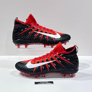 Size 15 Nike Alpha Menace Elite TD Football Cleats Red Black AJ6547-600