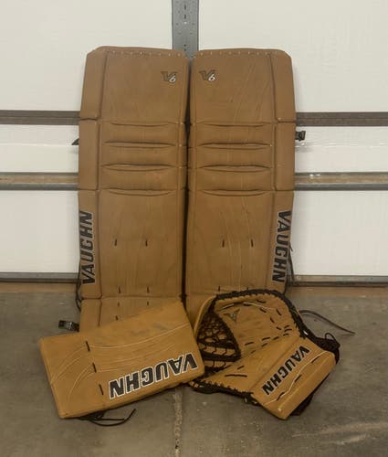 2014 36" Vaughn Velocity V6 Regular Goalie Full Set (Used)