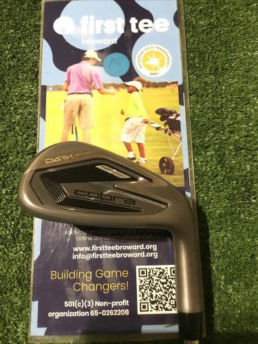 Cobra Dark Speed Pitching Wedge (PW) Stiff S300 Dynamic Gold 105 Steel (36.25)
