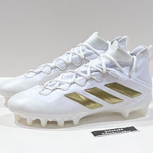 Size 12.5 Adidas Freak Ultra Boost Football Cleats White Gold GW2934 Primeknit