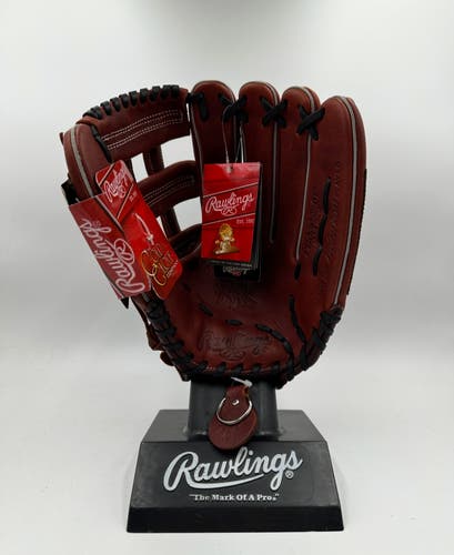 RARE Rawlings Heart of the Hide PRO302-6P with Gold Glove Co Patch 12.75" H-Web