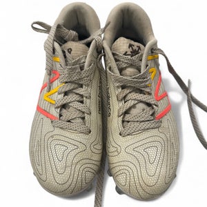 Used New Balance LAX Cleats Womens Tan Senior 5 11863-S000023942