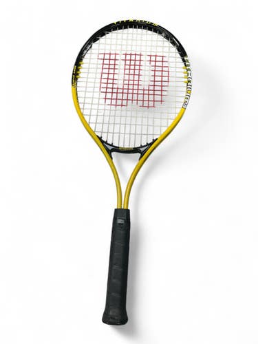Used Wilson TITANIUM3 Adult Tennis Racquet Yellow 4 1/2" 11863-S000023984