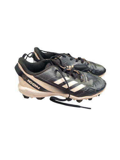 Used Adidas ICON BB/SB Cleats Black Junior 04 11863-S000024013