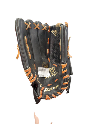 Used Mizuno MVP YOUTH BB/SB Glove LH Throw Black 10 1/2" 11863-S000024022