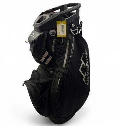 Used Sun Mountain C130 Mens Cart Bag Black 11490-S000265999
