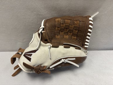 Used Easton NS12 RH Throw Fastpitch Gloves Brown 12" 11490-S000266000