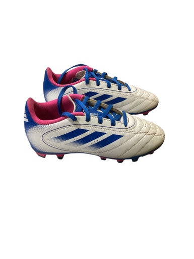 Used Adidas Soccer Cleats White Junior 02 11884-S000053179