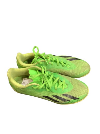 Used Adidas Soccer Indoor Shoes Green Senior 7.5 11884-S000053122