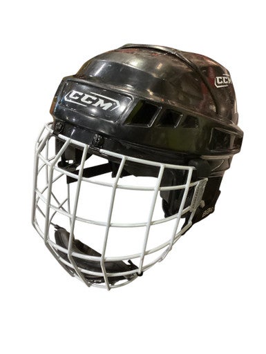 Used CCM PROFILE 2 Helmet Cage Combo Black MD 11884-S000053117