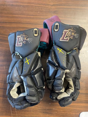 Custom Lafayette Maverik Rome Lacrosse Gloves 13" (Used)